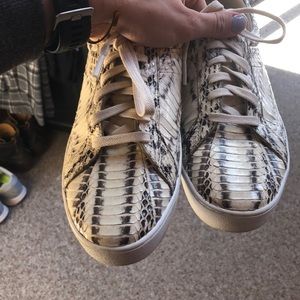 Michael kors snake shoe ,worn once, perfect shape